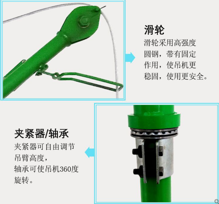 滑輪、夾緊器、軸承